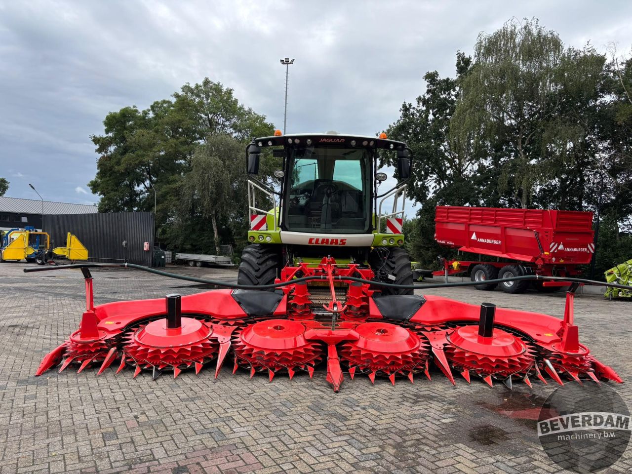 Claas Jaguar 950 - 498 Kemper 475