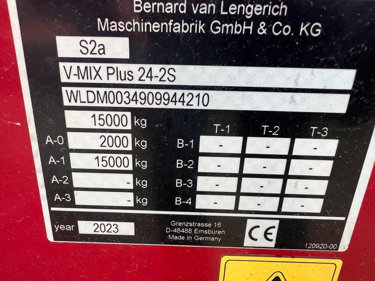 Gebruikte BVL Vmix plus 24-2S voermengwagen 24 m3