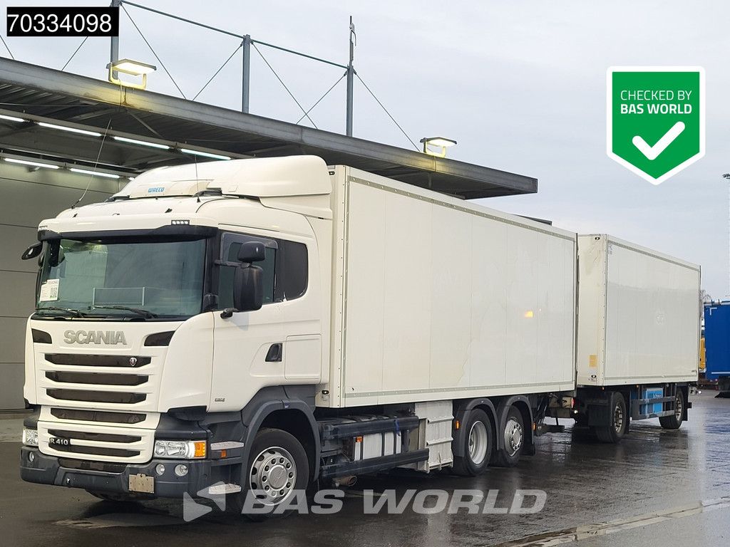 Scania R410 6X2 Combi Frigoblock RE11-2 FRC 2000kg Tailgate Lift Axle Full Air Retarder