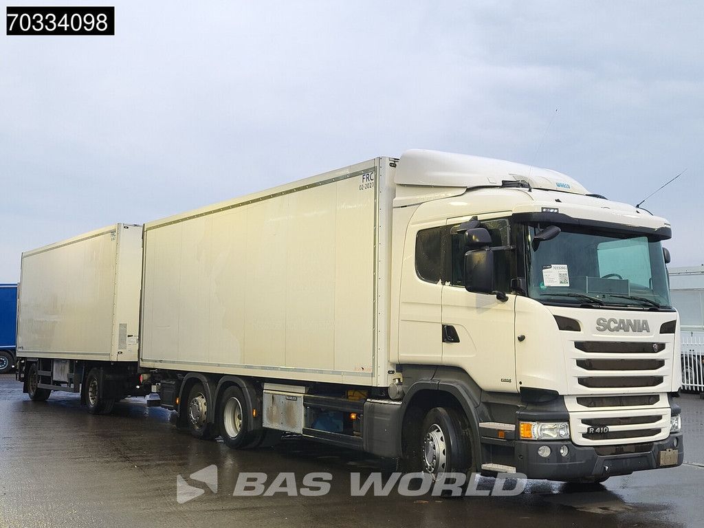 Scania R410 6X2 Combi Frigoblock RE11-2 FRC 2000kg Tailgate Lift Axle Full Air Retarder