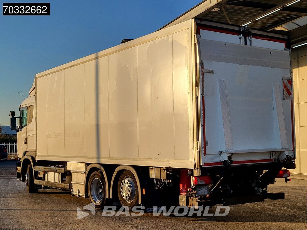 Scania R410 6X2 Frigoblock RE11-2 FRC 2000kg Tailgate Lift Axle Full Air Retarder Euro 6