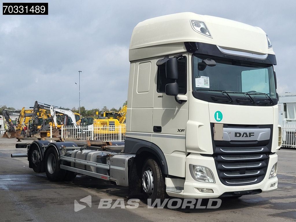 DAF XF 480 6X2 BDF Full Air SSC Lift-Axle Automatic Euro 6