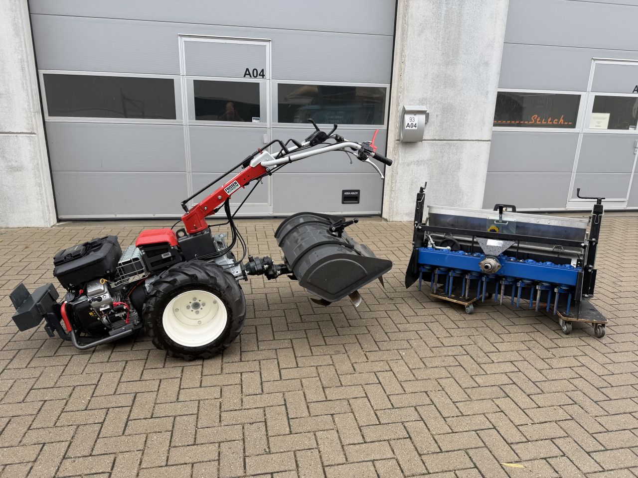 Nibbi MAK 18S – complete set met frees Gamo rotorkopeg & zaaibak