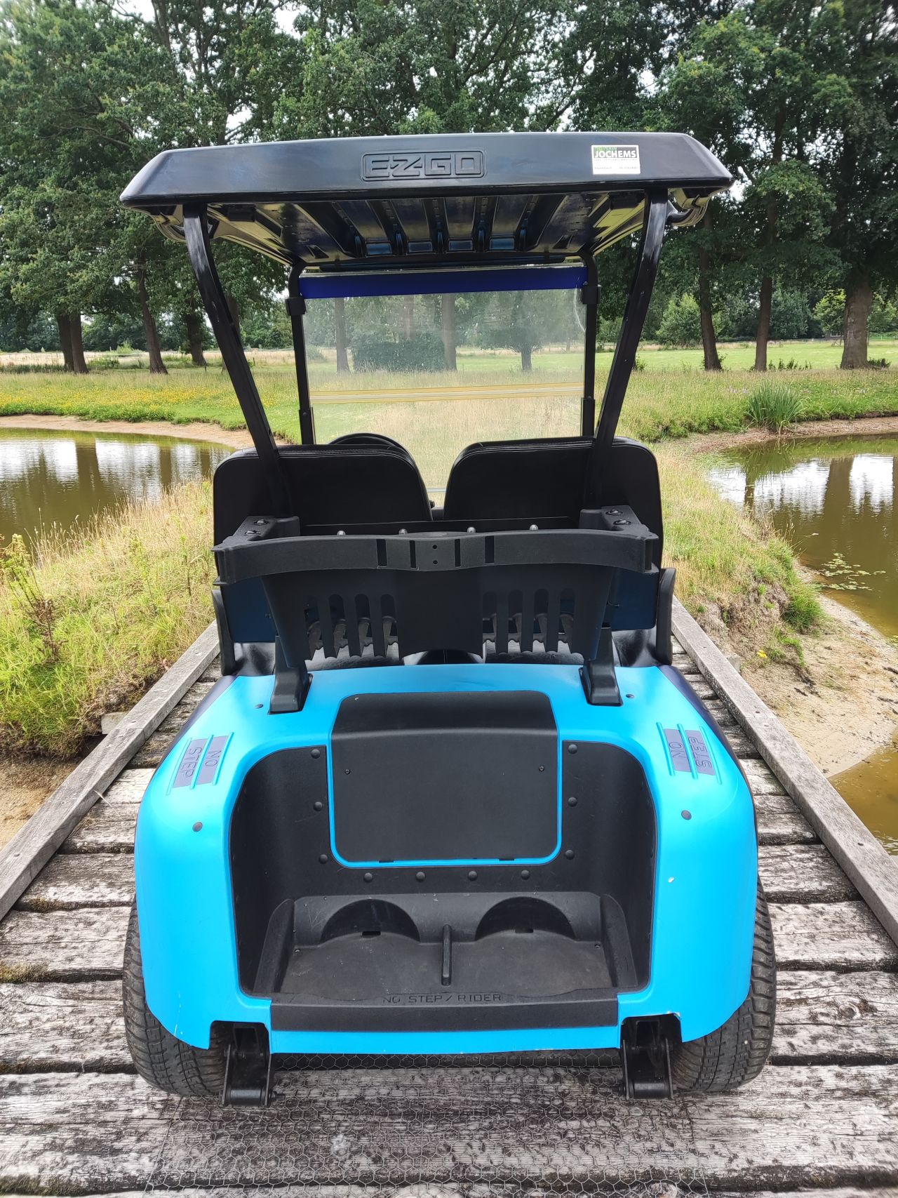 EZGO / Chevrolet golfkar (type Camaro, lederen zitting, etc)