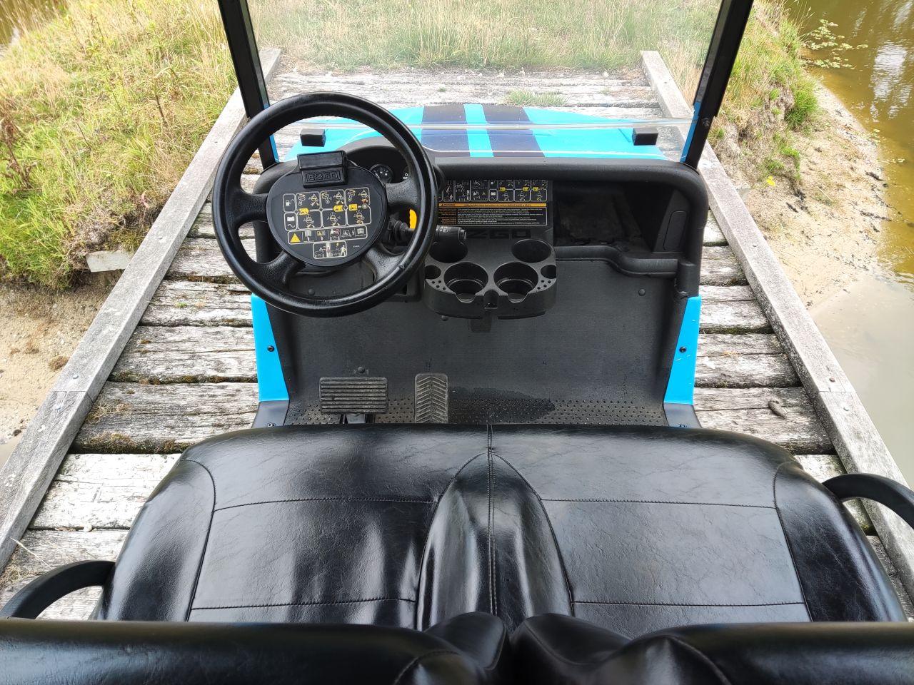 EZGO / Chevrolet golfkar (type Camaro, lederen zitting, etc)
