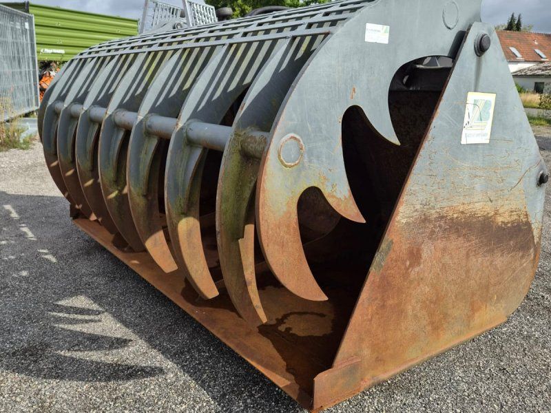 Bressel & Lade Silogreifschaufel S60 XXL 3500l Volvo und Kramer Aufnahme