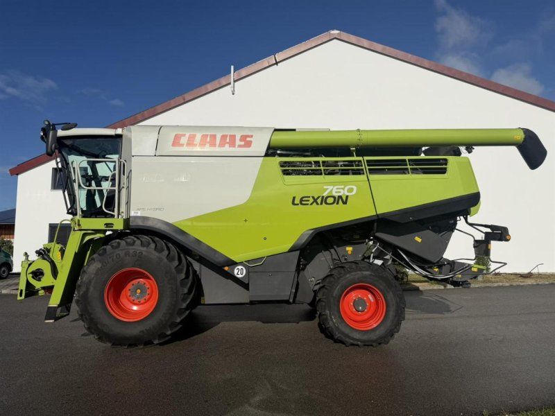 Claas Lexion 760 GPS 3D 30kmh Grainmeter Cruise Pilot