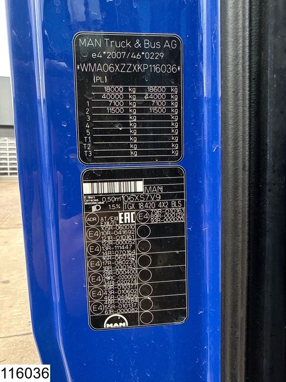 MAN TGX 18 420 EURO 6, PTO, Standairco