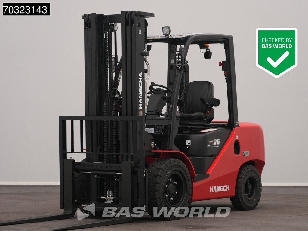 Hangcha CPCD35 FACTORY WARRANTY – KUBOTA ENGINE - CE