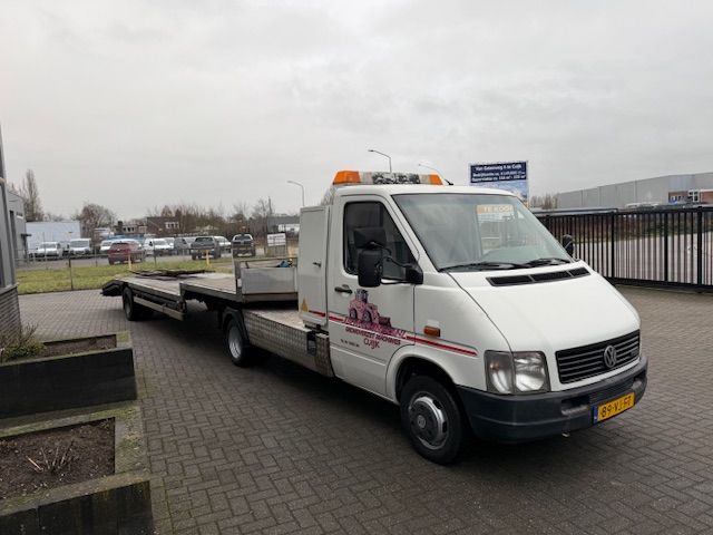 VW LT46 Veldhuizen BE Combi Dieplader 7.5T Machine transport