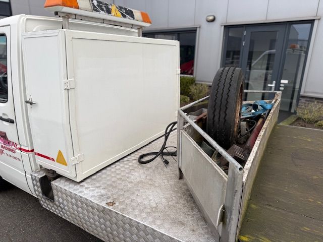 VW LT46 Veldhuizen BE Combi Dieplader 7.5T Machine transport