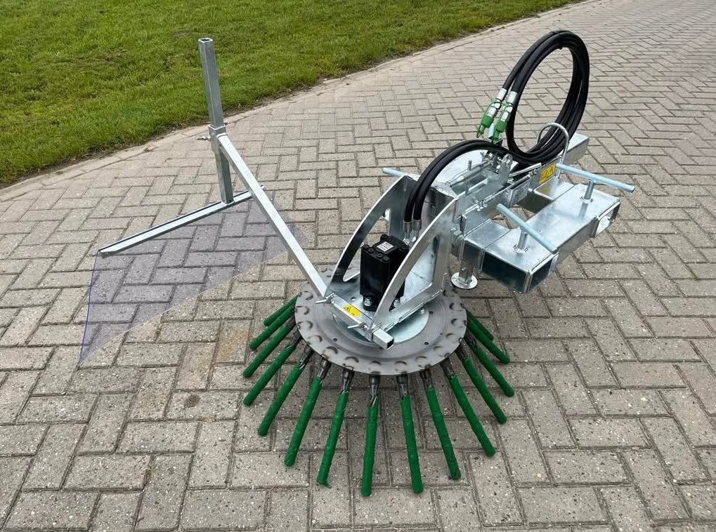 Hydraulische onkruidborstel