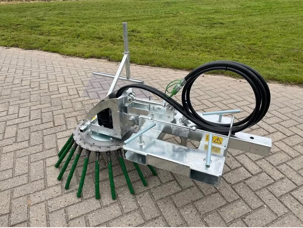 Hydraulische onkruidborstel