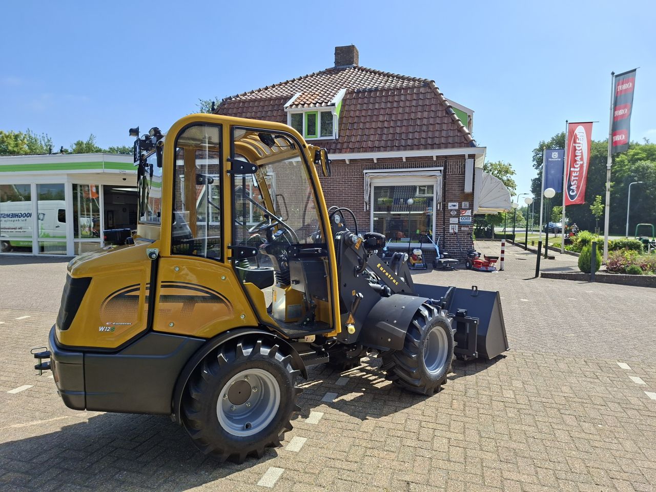 Eurotrac W12 CMS shovel / kniklader met cabine, 2026, Lease evt.