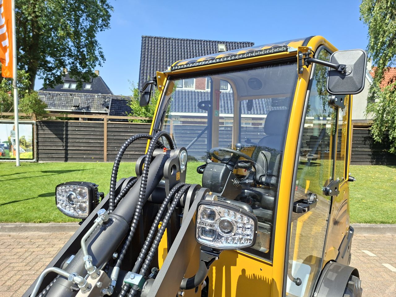 Eurotrac W12 CMS shovel / kniklader met cabine, 2026, Lease evt.