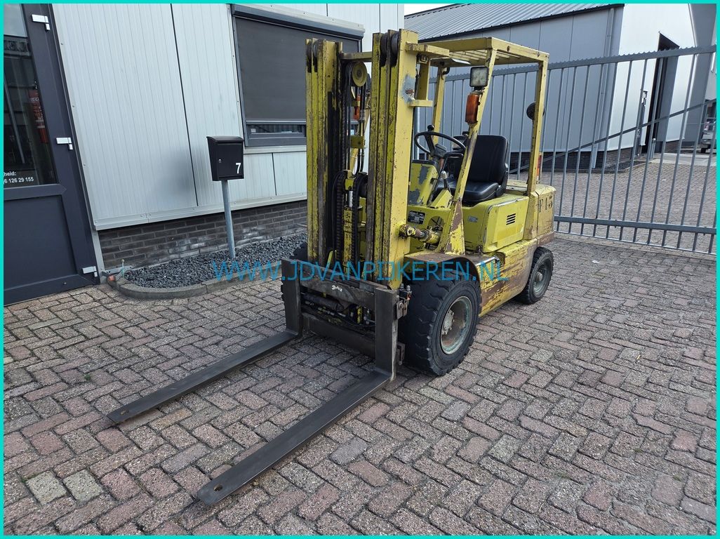 Mitsubishi FD25 diesel triplex4m+freelift+sideshift 198cm hoog