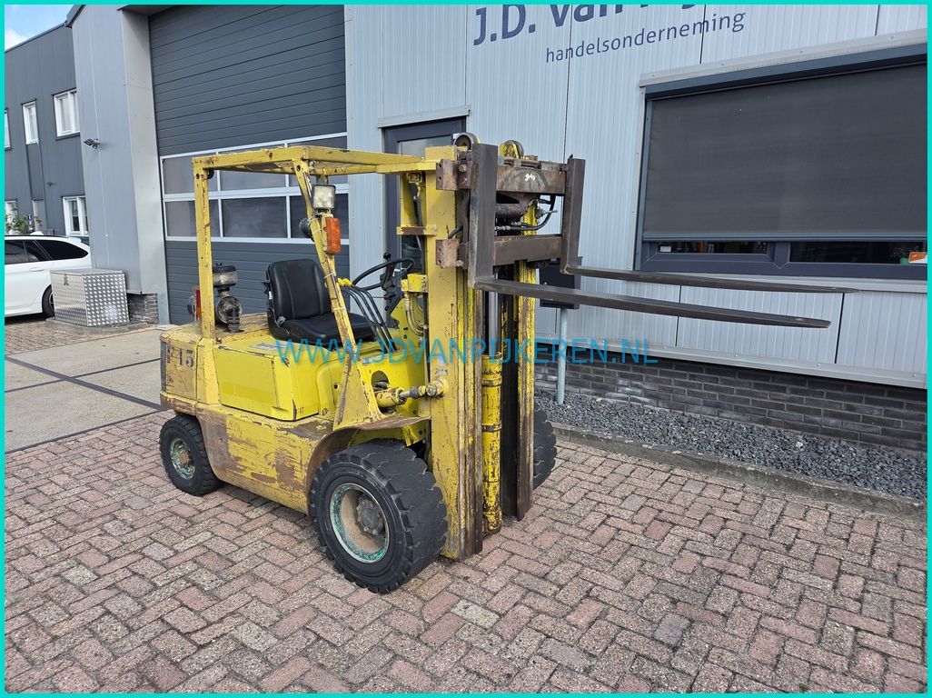 Mitsubishi FD25 diesel triplex4m+freelift+sideshift 198cm hoog