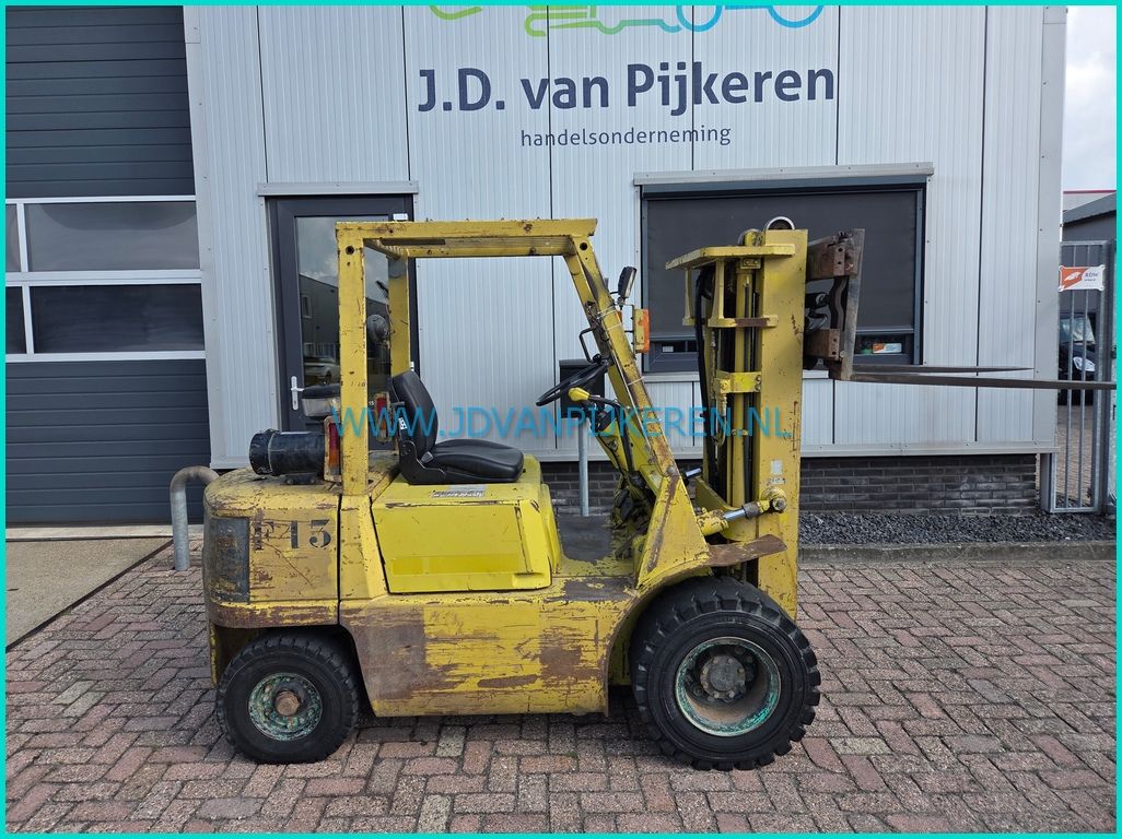 Mitsubishi FD25 diesel triplex4m+freelift+sideshift 198cm hoog