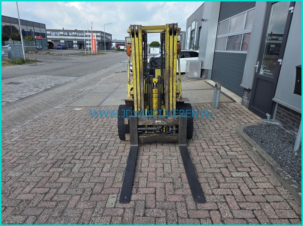 Mitsubishi FD25 diesel triplex4m+freelift+sideshift 198cm hoog