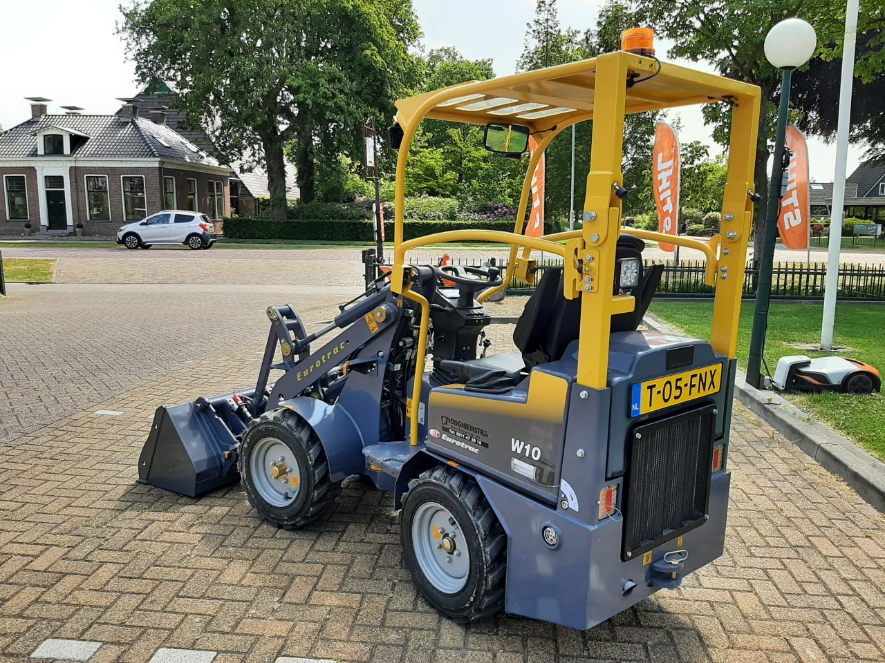 Eurotrac W10 zeer compacte shovel / kniklader - Lease evt.
