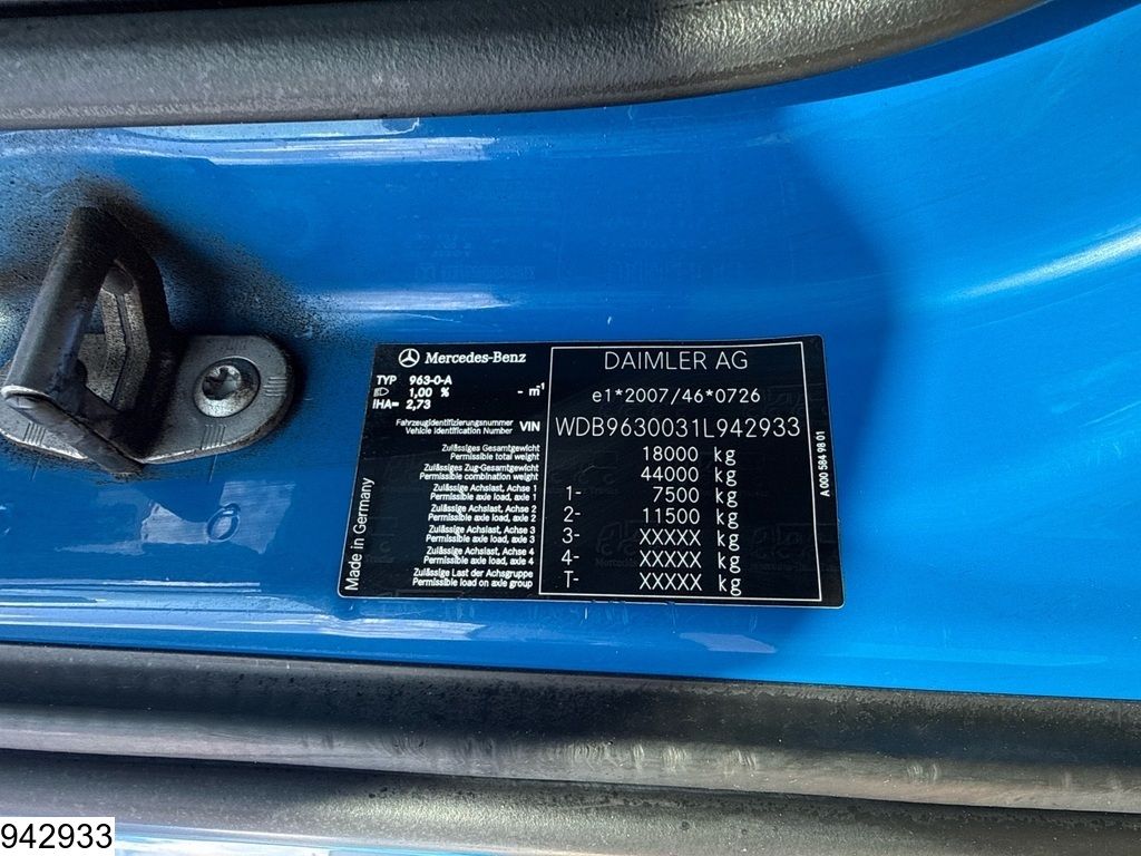 Mercedes Antos 1842 EURO 6, ADR, FUEL, 14600 Liter, 3 Comp