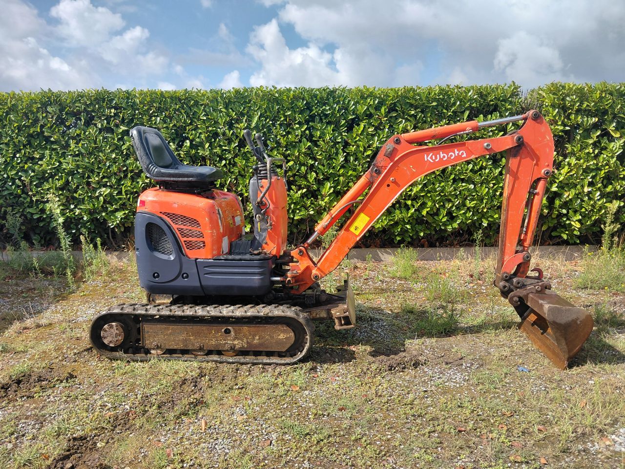 Minigraver Kubota U10-3 / Minikraan / Graafmachine