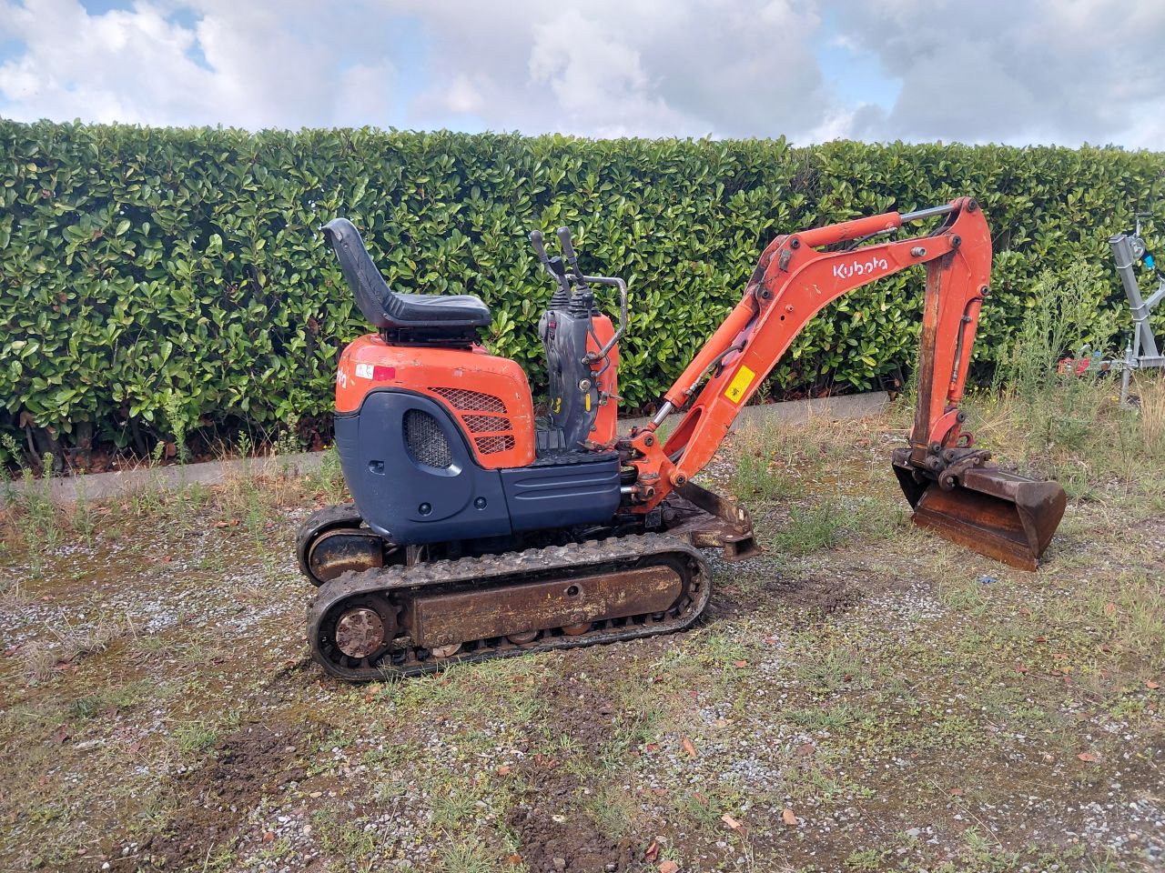 Minigraver Kubota U10-3 / Minikraan / Graafmachine