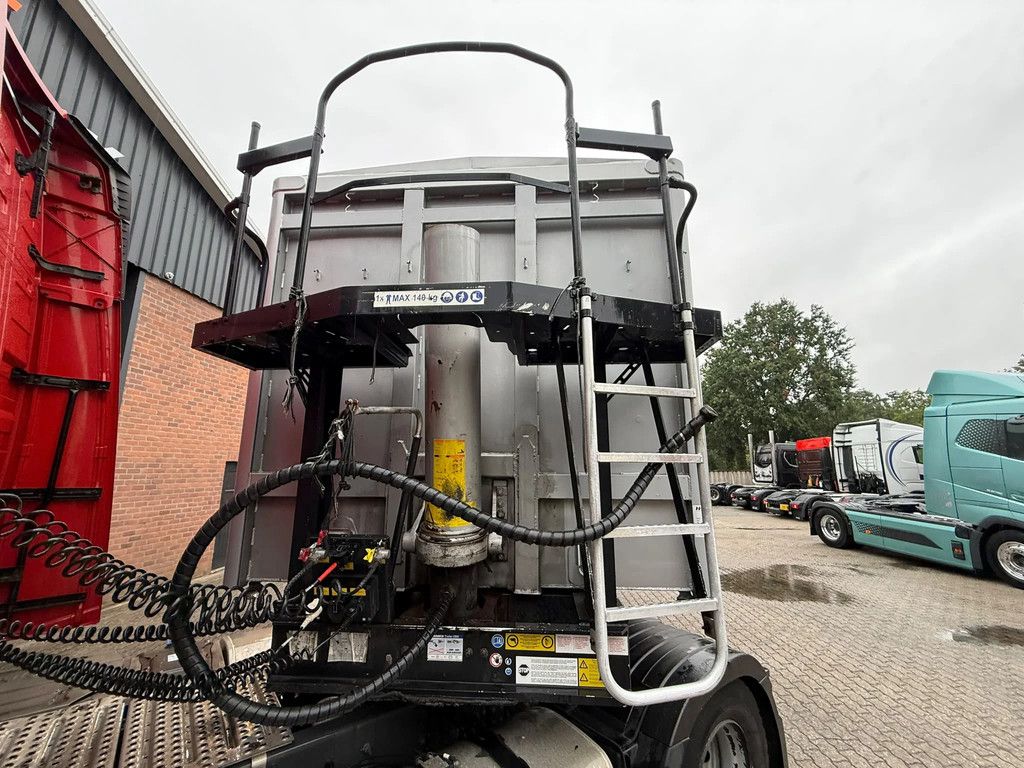 Stas SA345K SA345K 58m3 Liftas + Naloop stuuras 10T assen Klep/Deuren