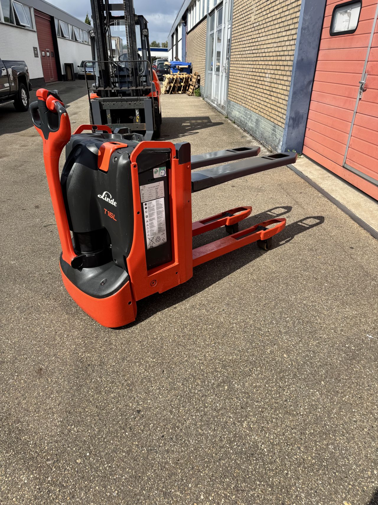 LINDE T16L / 2018 / 100 uur / hoogheffer / dubbele heffing
