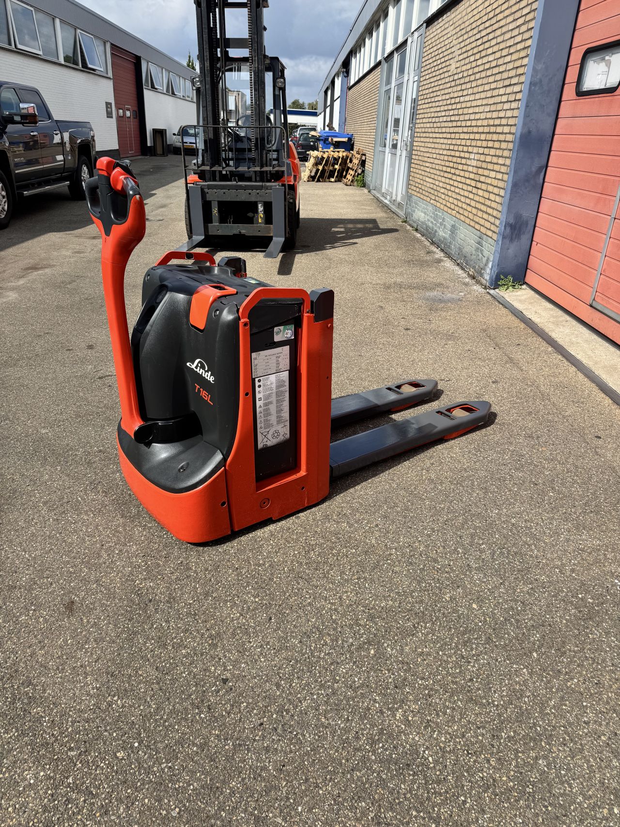 LINDE T16L / 2018 / 100 uur / hoogheffer / dubbele heffing
