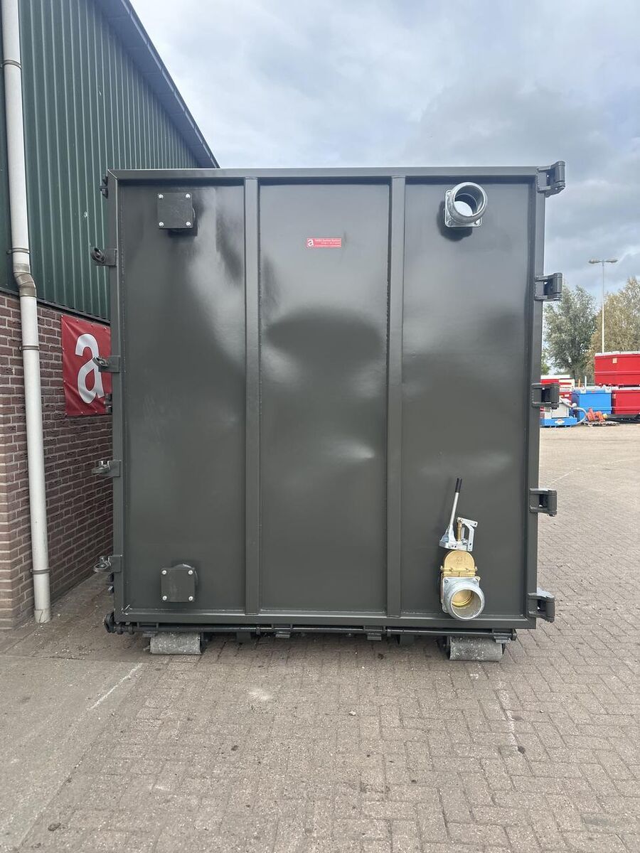 Vloeistof container gelakt - Nieuw hooklift container