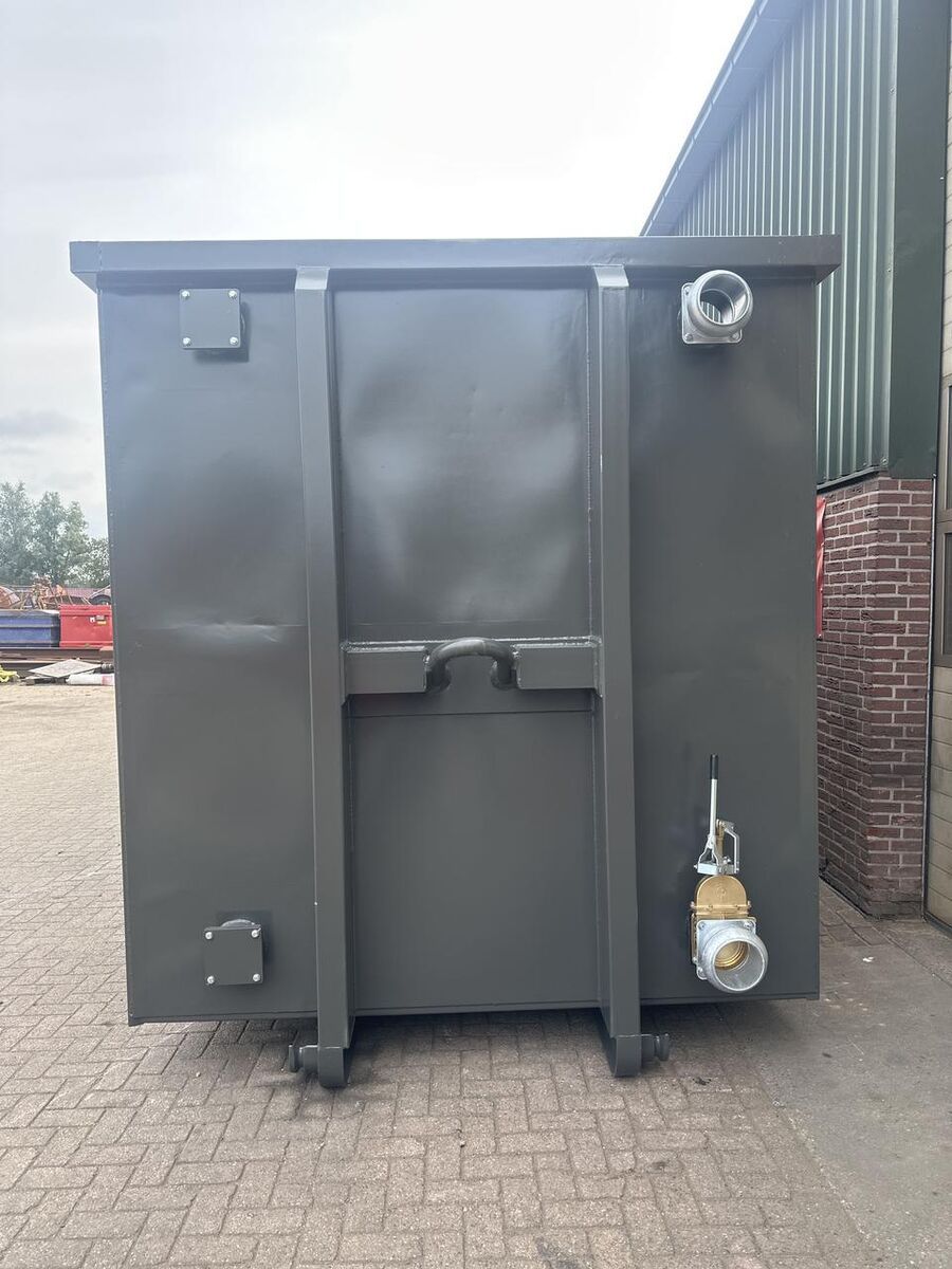 Vloeistof container gelakt - Nieuw hooklift container
