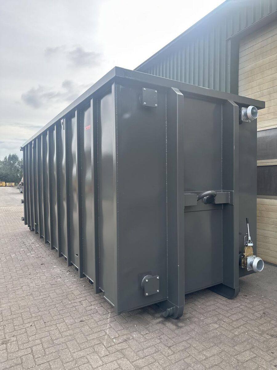 Vloeistof container gelakt - Nieuw hooklift container
