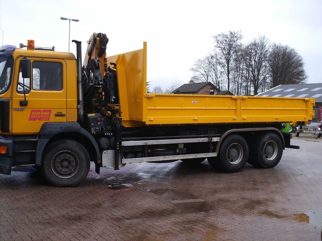 Container producten dump truck body