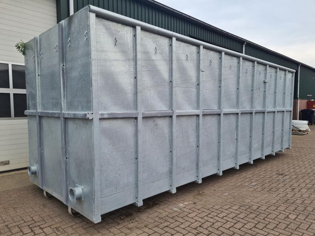 Vloeistofcontainer verzinkt hooklift container