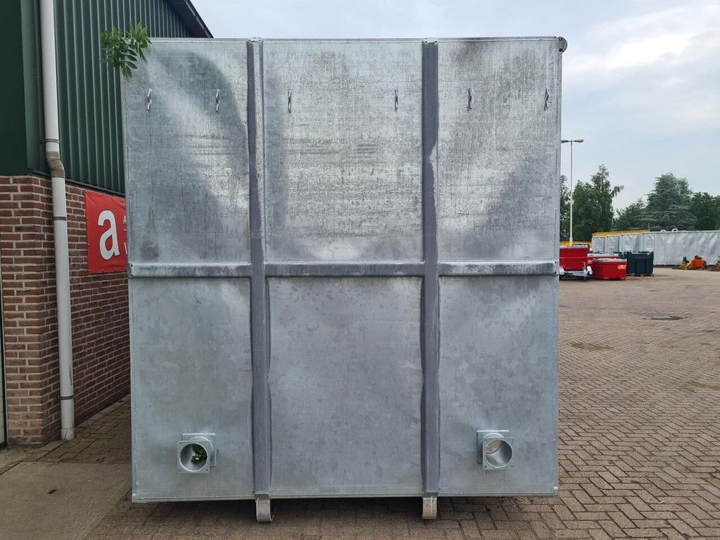 Vloeistofcontainer verzinkt hooklift container
