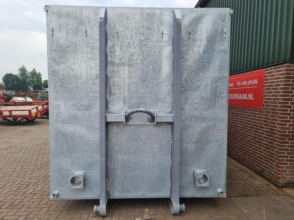 Vloeistofcontainer verzinkt hooklift container