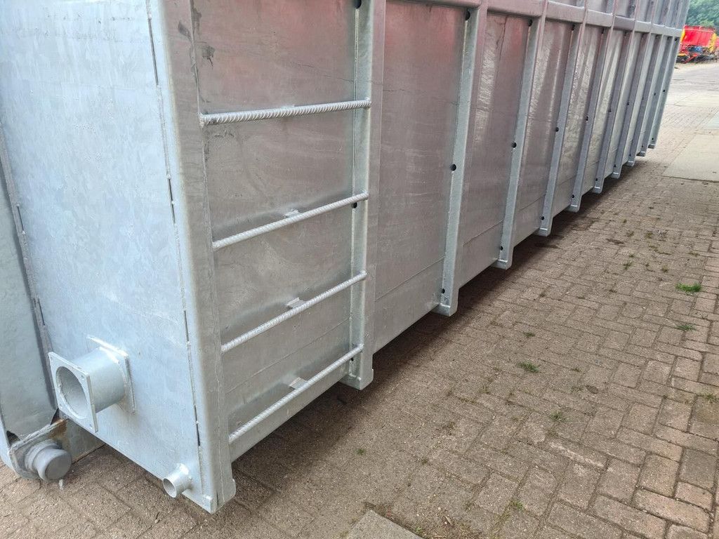 Vloeistofcontainer verzinkt hooklift container