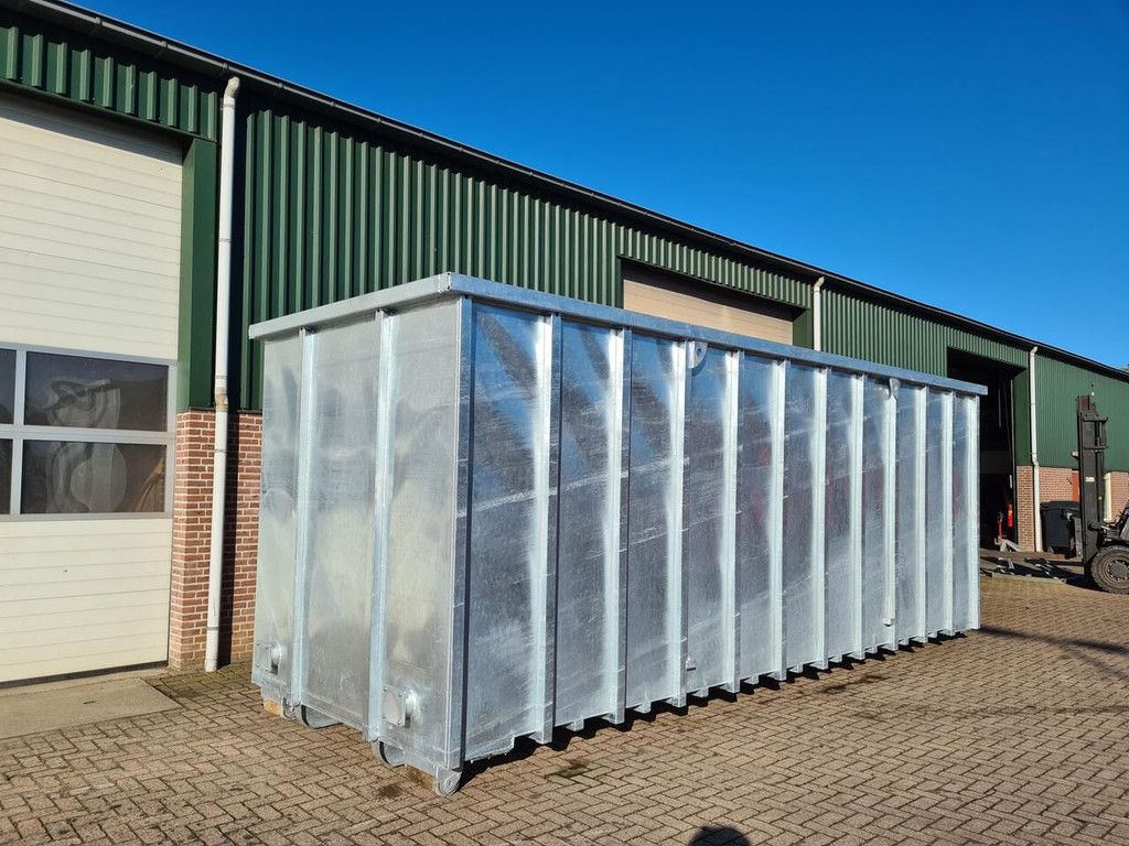 Haakarm mestcontainer