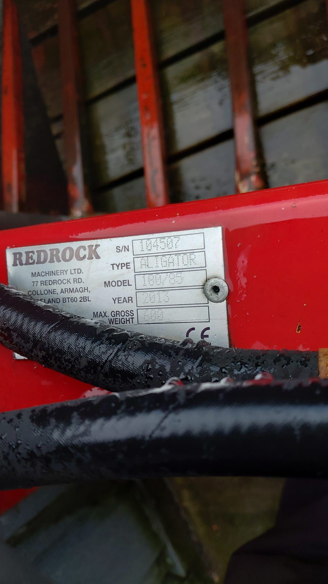 Redrock kuilhapper met snelwissel