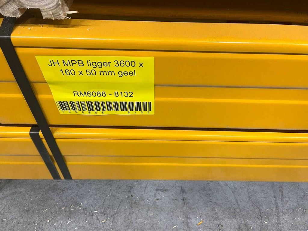 Heavy-duty pallet racking 10x80 4000kg per beam layer
