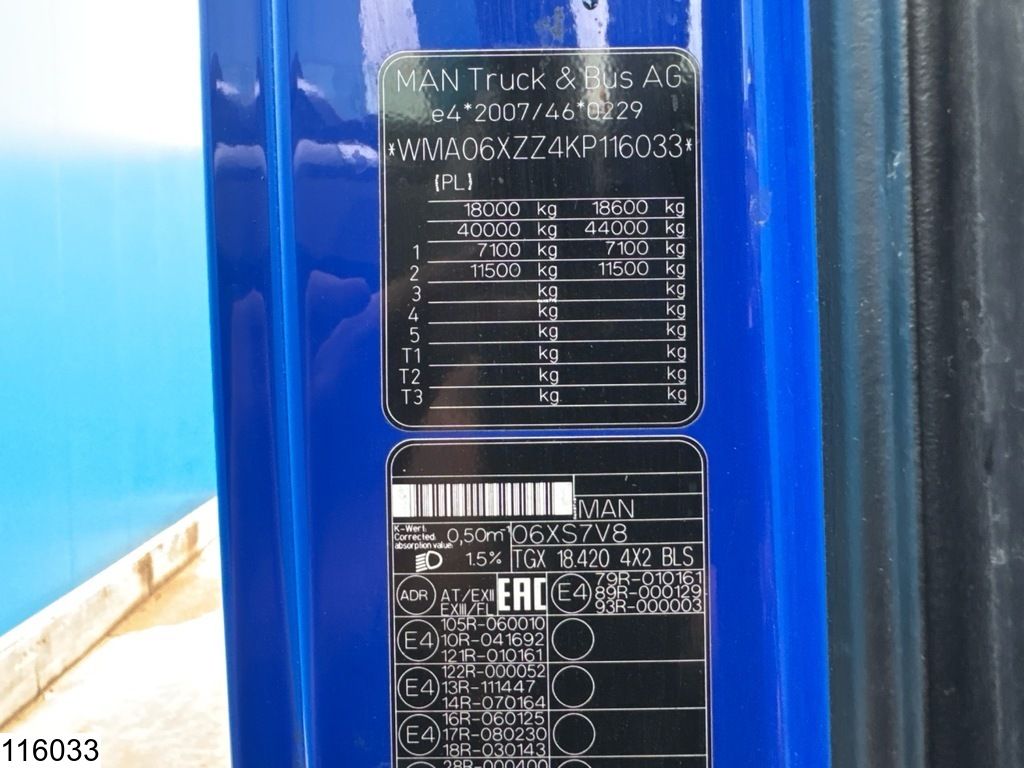 MAN TGX 18 440 EURO 6, PTO