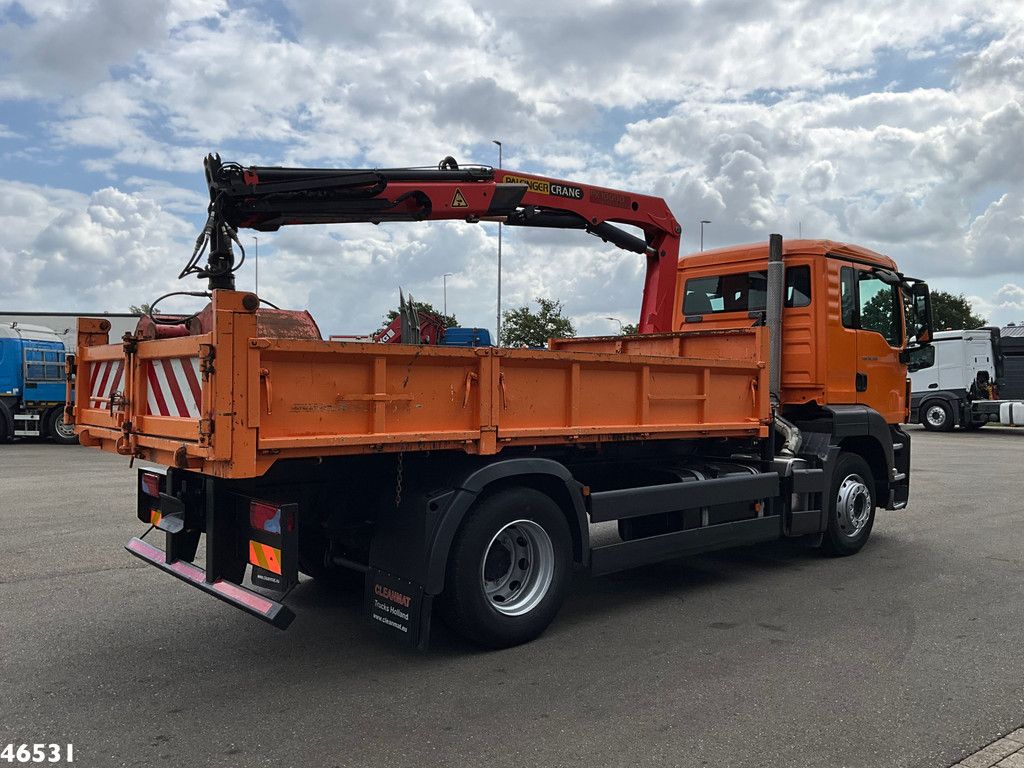 Man TGS 18.320 Manual Full steel Palfinger 10 Tonmeter laadkraan Just 122.040 km!