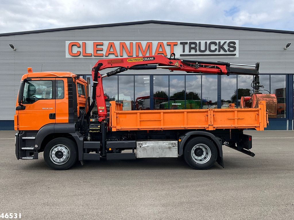 Man TGS 18.320 Manual Full steel Palfinger 10 Tonmeter laadkraan Just 122.040 km!