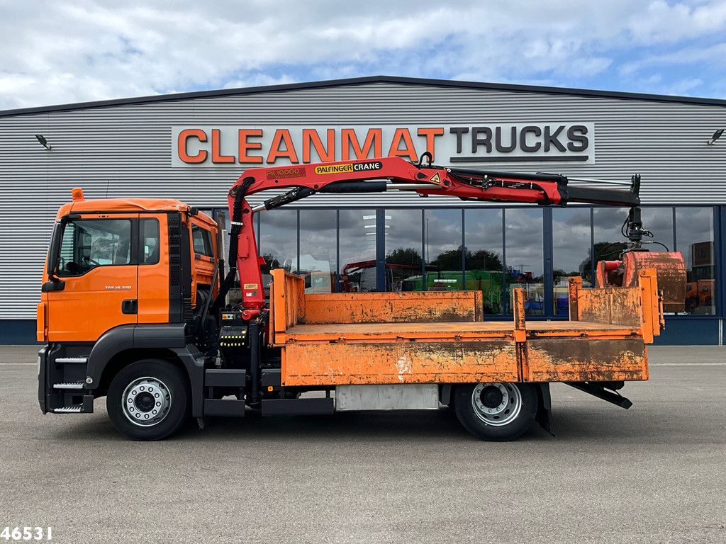 Man TGS 18.320 Manual Full steel Palfinger 10 Tonmeter laadkraan Just 122.040 km!
