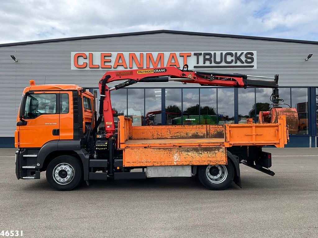 Man TGS 18.320 Manual Full steel Palfinger 10 Tonmeter laadkraan Just 122.040 km!