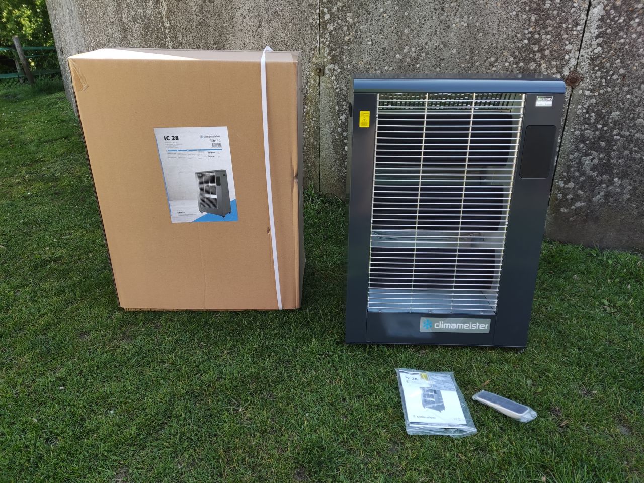 NIEUWE CLIMAMEISTER electrische verwarming (IC28 ,infrarood)