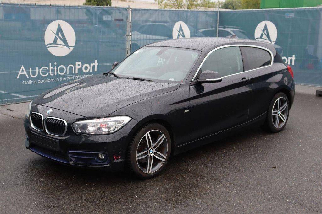Passenger car BMW 1 Sportshatch 116d Diesel 116hp 2017 (Margin)