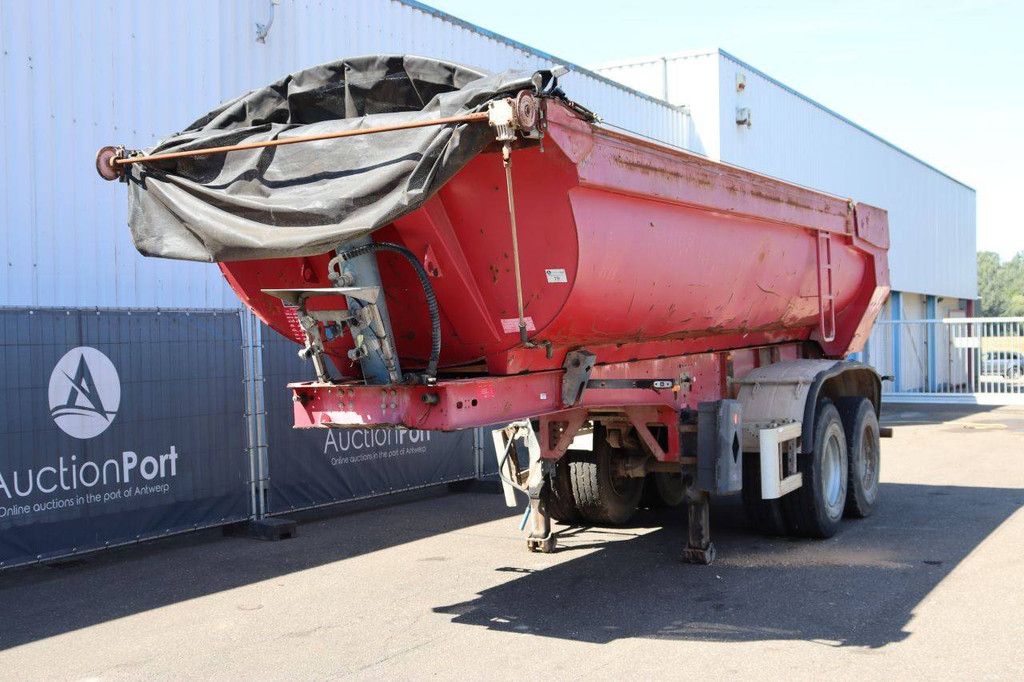 Tipper Semi-trailer Kaiser S3302A 2010