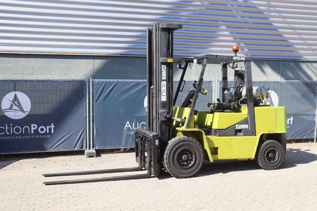 Forklift Clark GPX50 LPG 5000kg 6.0m 1996